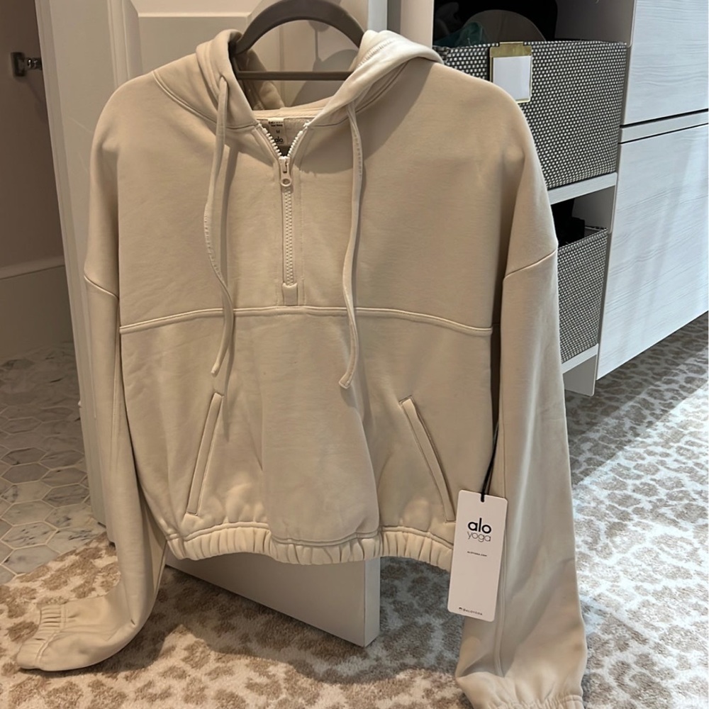 Alo Stadium Halfzip Hoodie